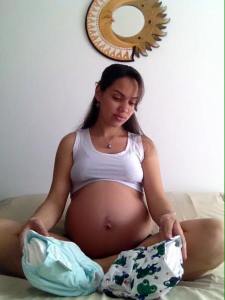 Imagem de mulher grávida