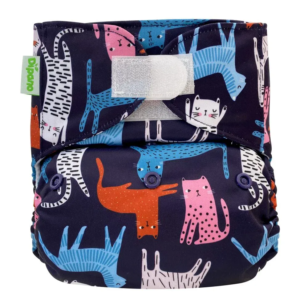 3. Fraldas ecológicas com velcro fralda de bebê ecológica de velcro